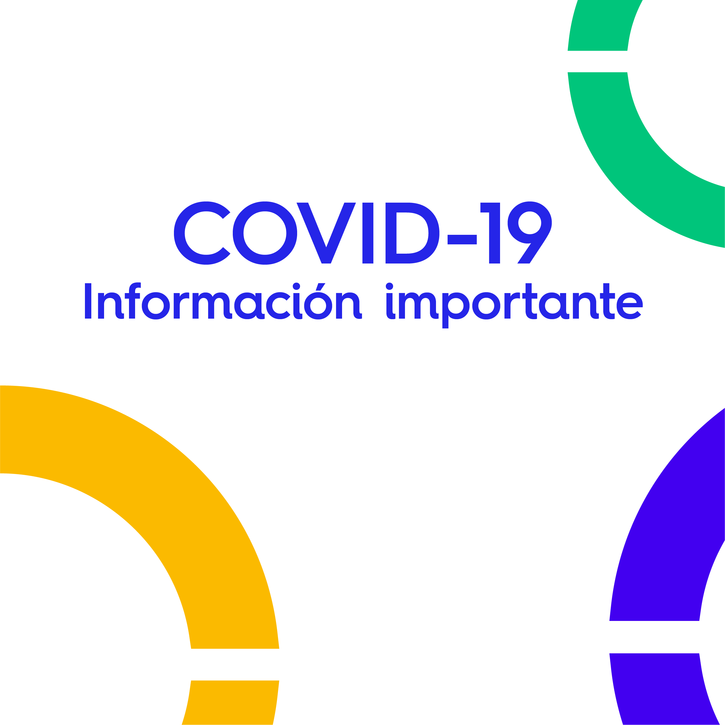 Comunicado respecto al Covid-19