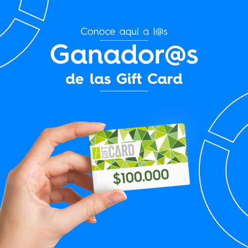 Ganadores Giftcards Comunidad Open