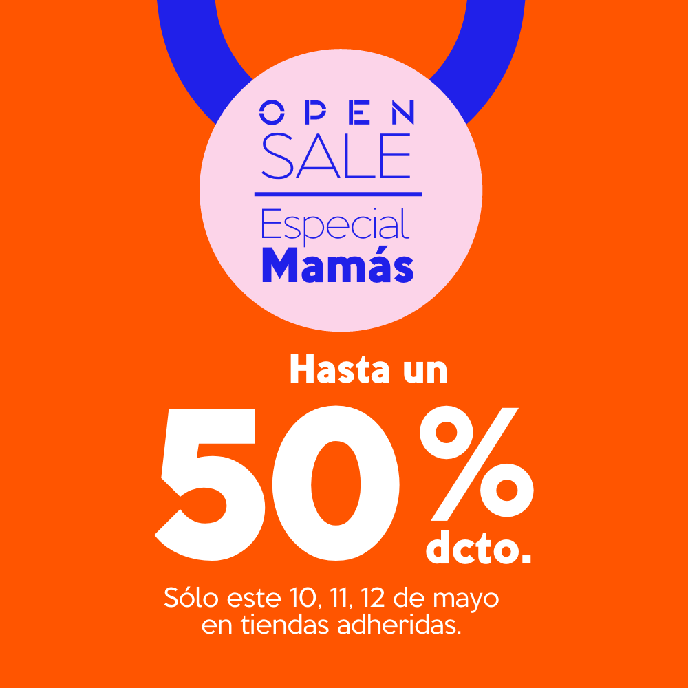 Open Sale Especial Mamá